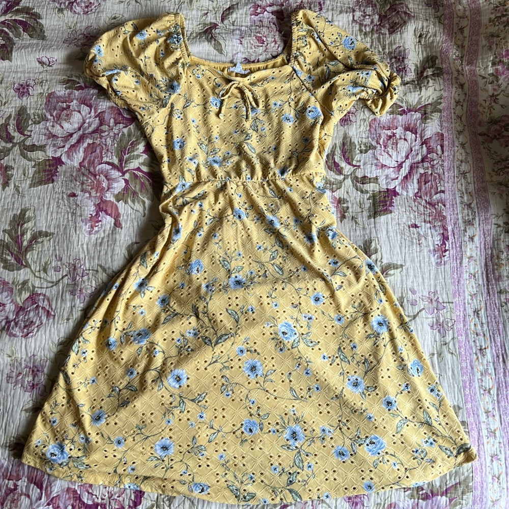Ally B Yellow Dress
